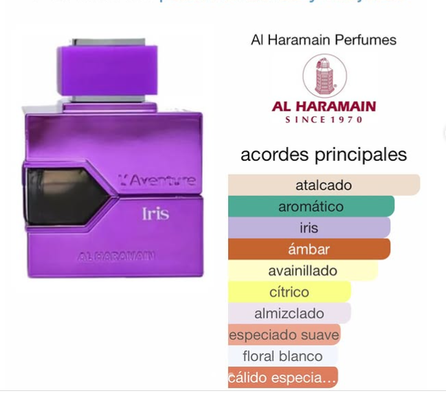 L´AVENTURE IRIS - Al Haramain 100ml