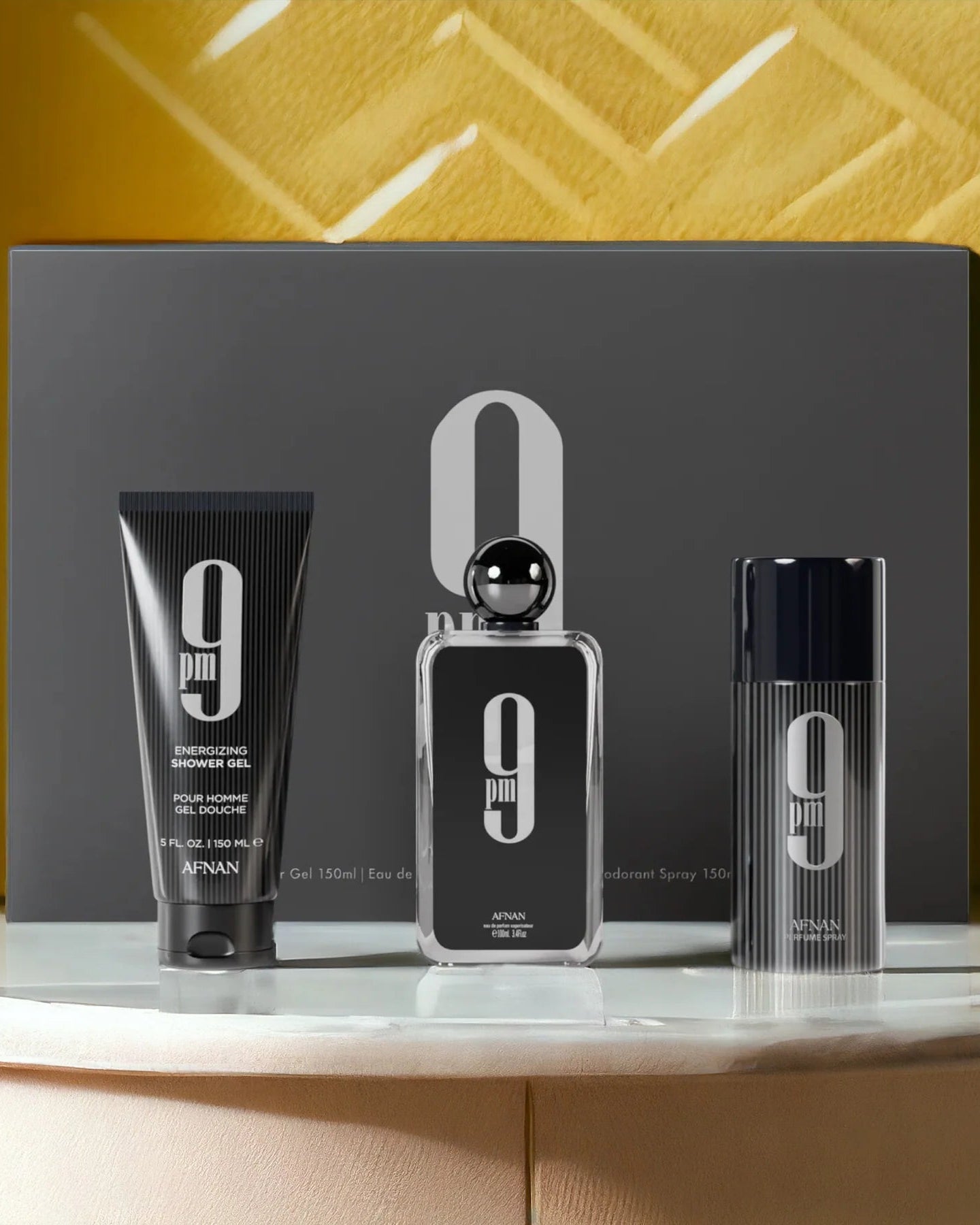 9 PM HOMME SET 3 PIEZAS- Eau de parfum - Afnan