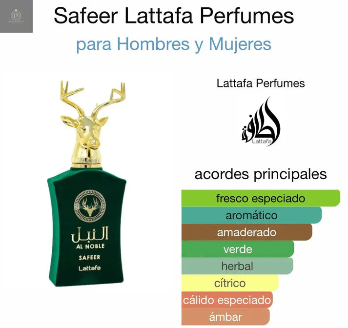 AL NOBLE SAFEER- Eau De Parfum - Lattafa 100ml
