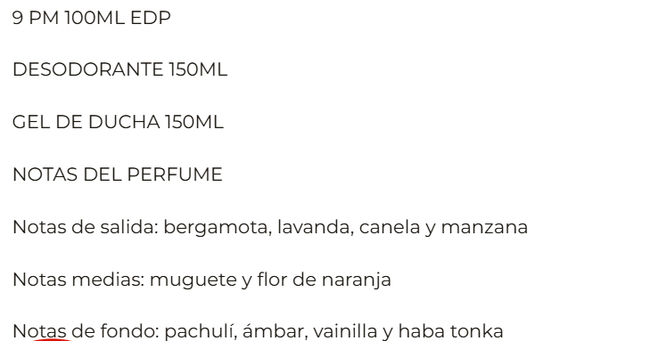 9 PM HOMME SET 3 PIEZAS- Eau de parfum - Afnan