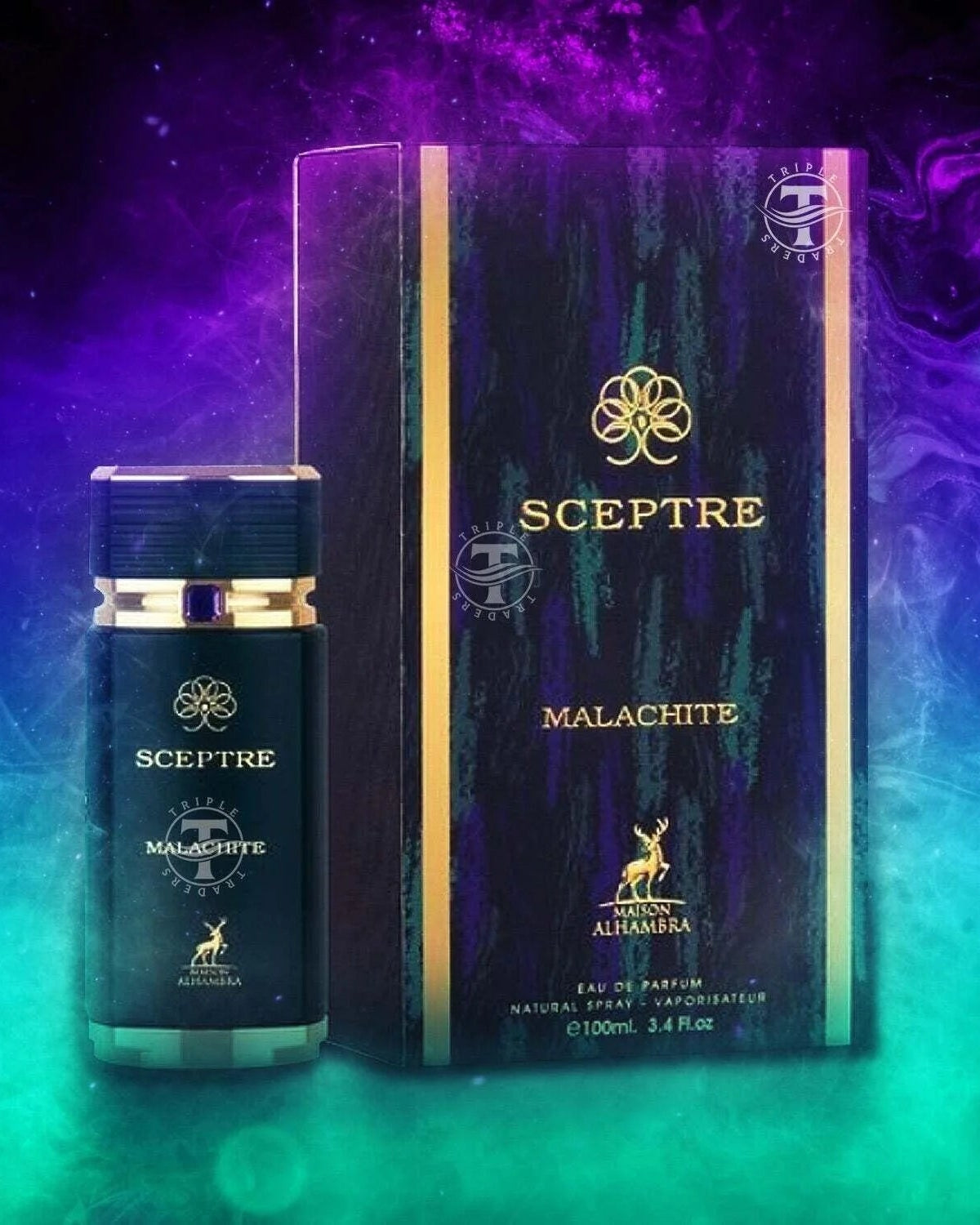 SCEPTRE MALACHITE - Eau de Parfum - Maison Alhambra 100ml