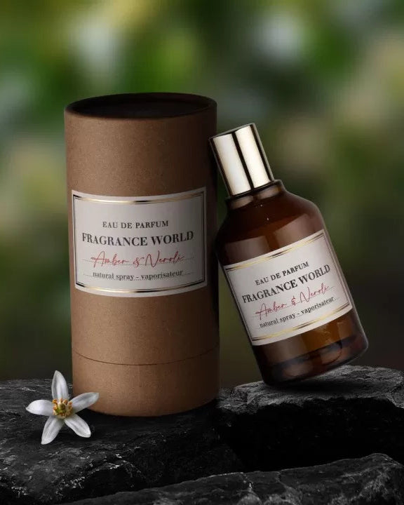 AMBER AND NEROLI- Eau De Parfum - Fragrance World 100ml