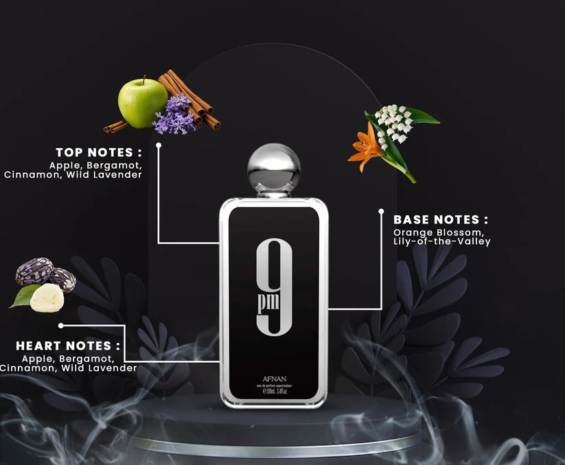 9 PM POUR HOMME - Eau de Parfum - Afnan 100ml