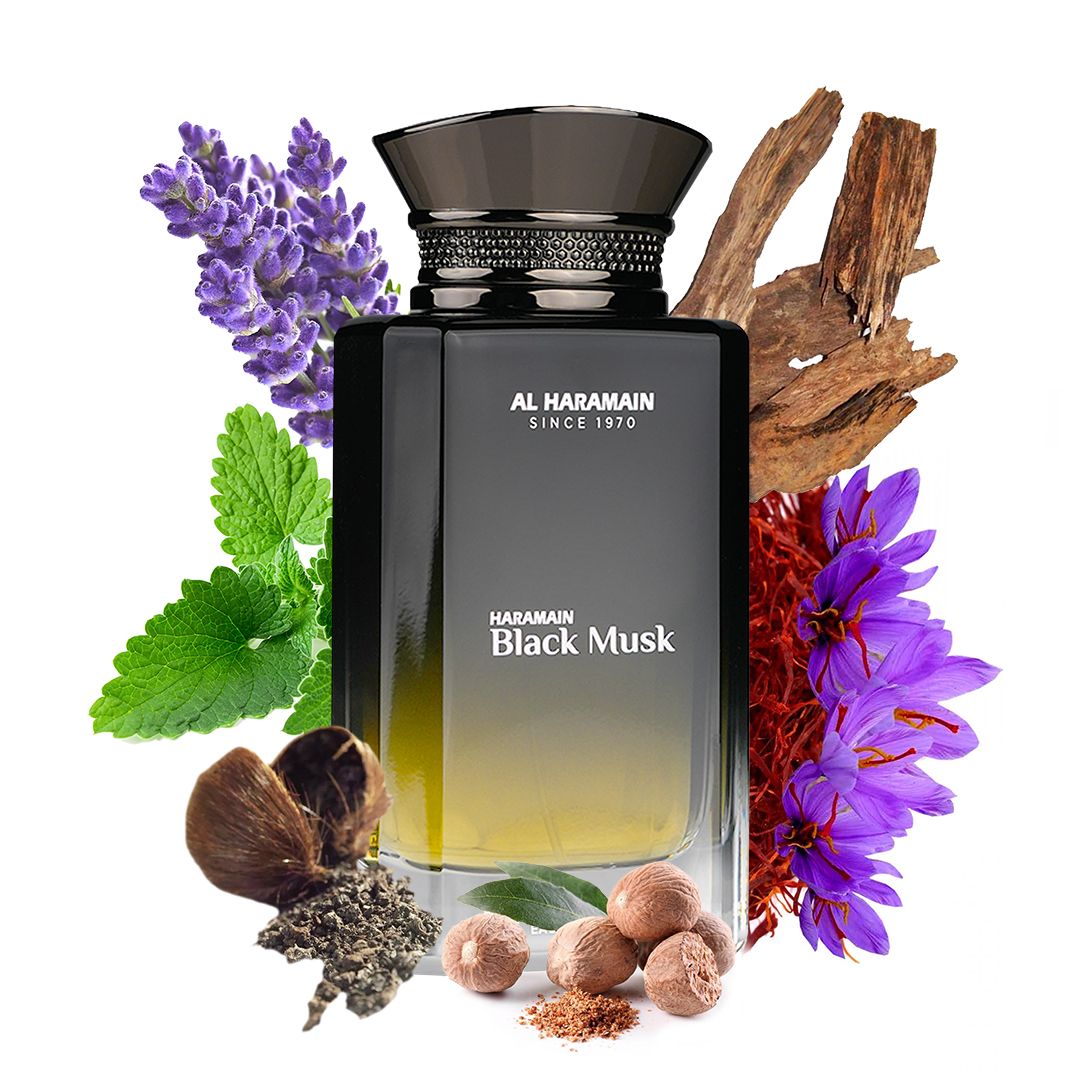 BLACK MUSK - Eau de Parfum - Al Haramain 100ml